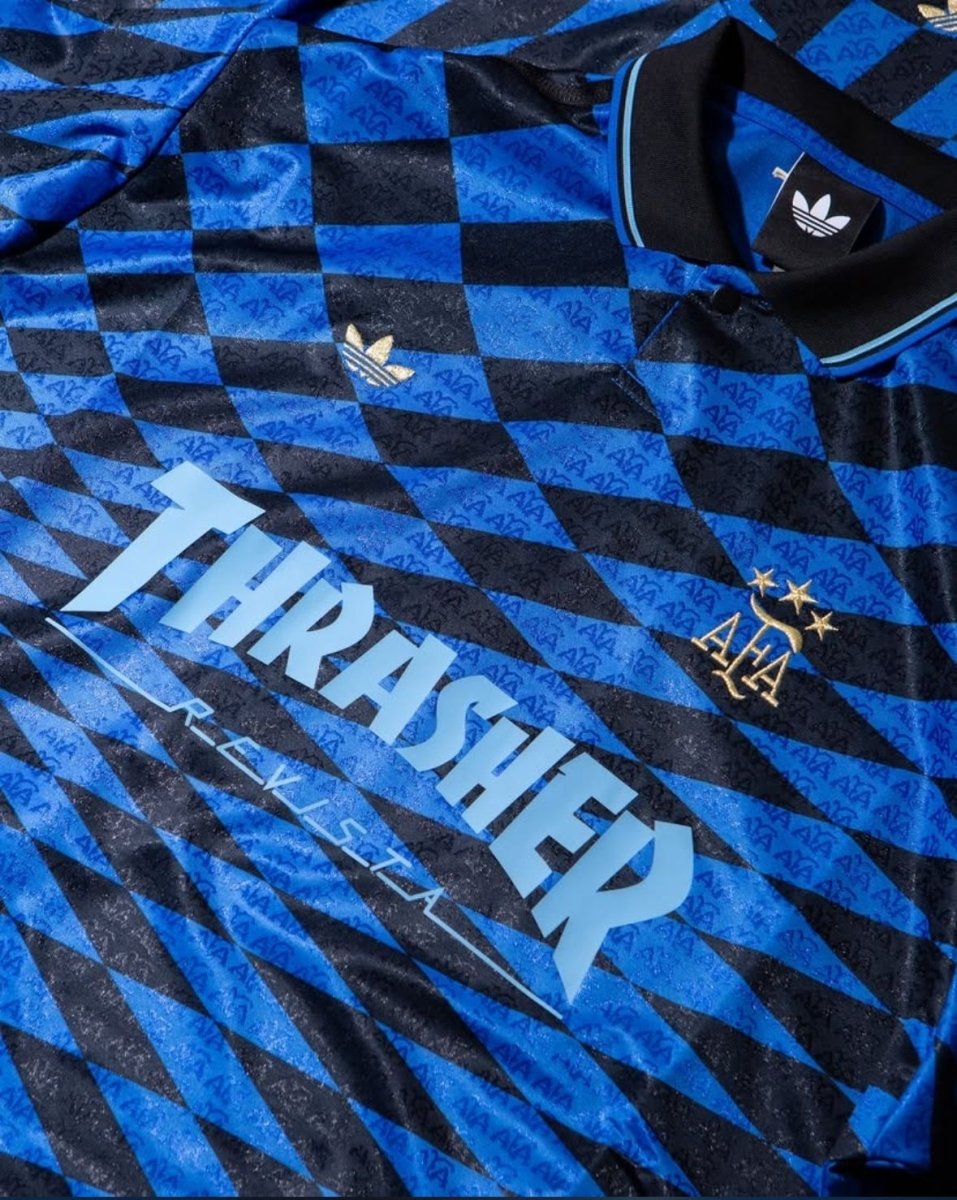 Camiseta Skate Trasher Adidas x Argentina AFA - Velocity Savage
