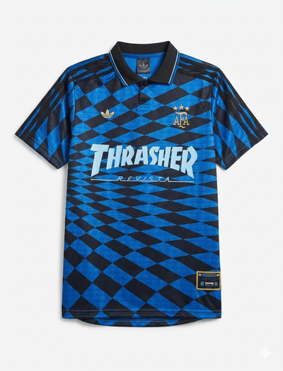 Camiseta Skate Trasher Adidas x Argentina AFA - Velocity Savage