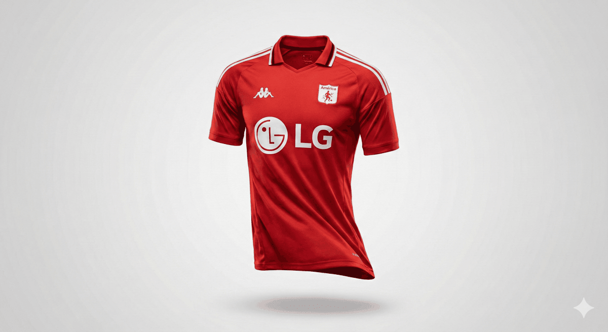 Camiseta Vintage Retro 2002 América de Cali | Velocity Savage