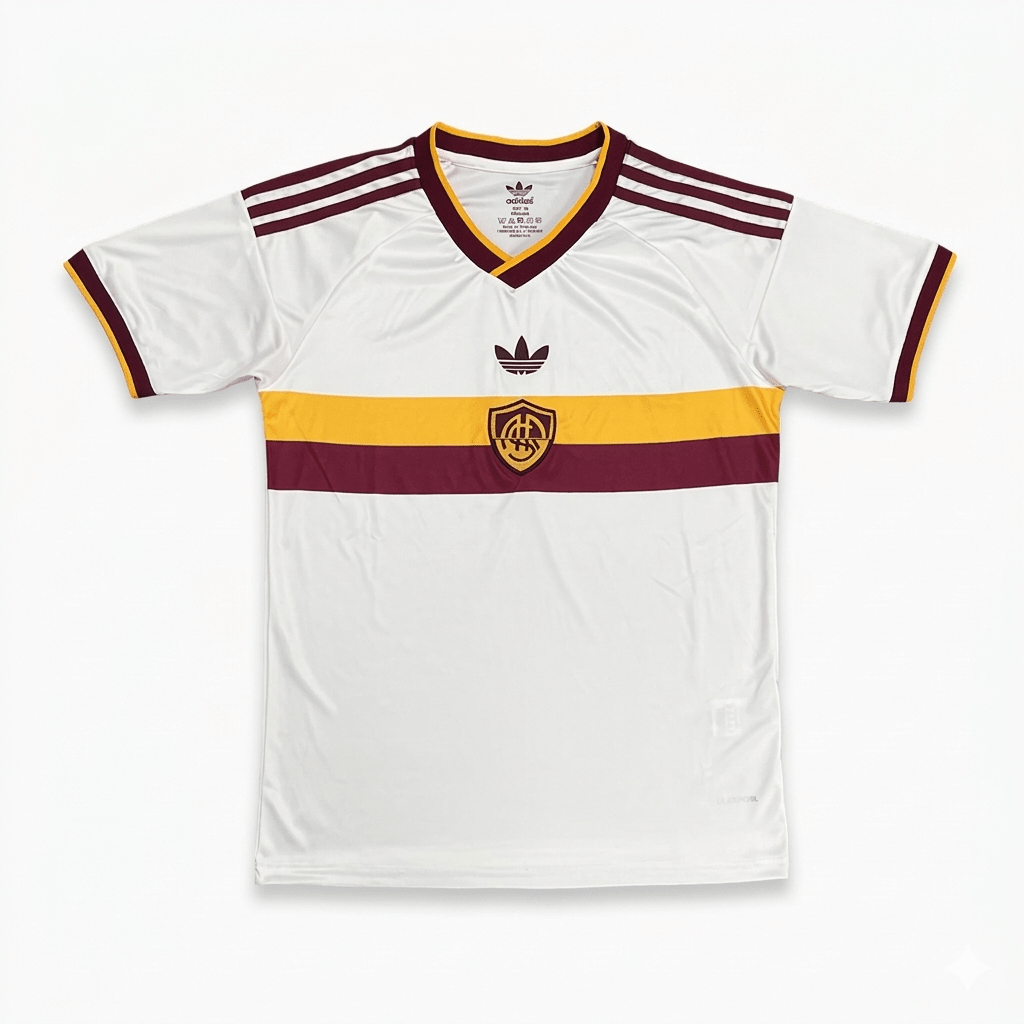 Camiseta Visitante AS Roma 2026 - 2027 Blanca Calidad 1:1 - tag5 | Velocity Savage Colombia