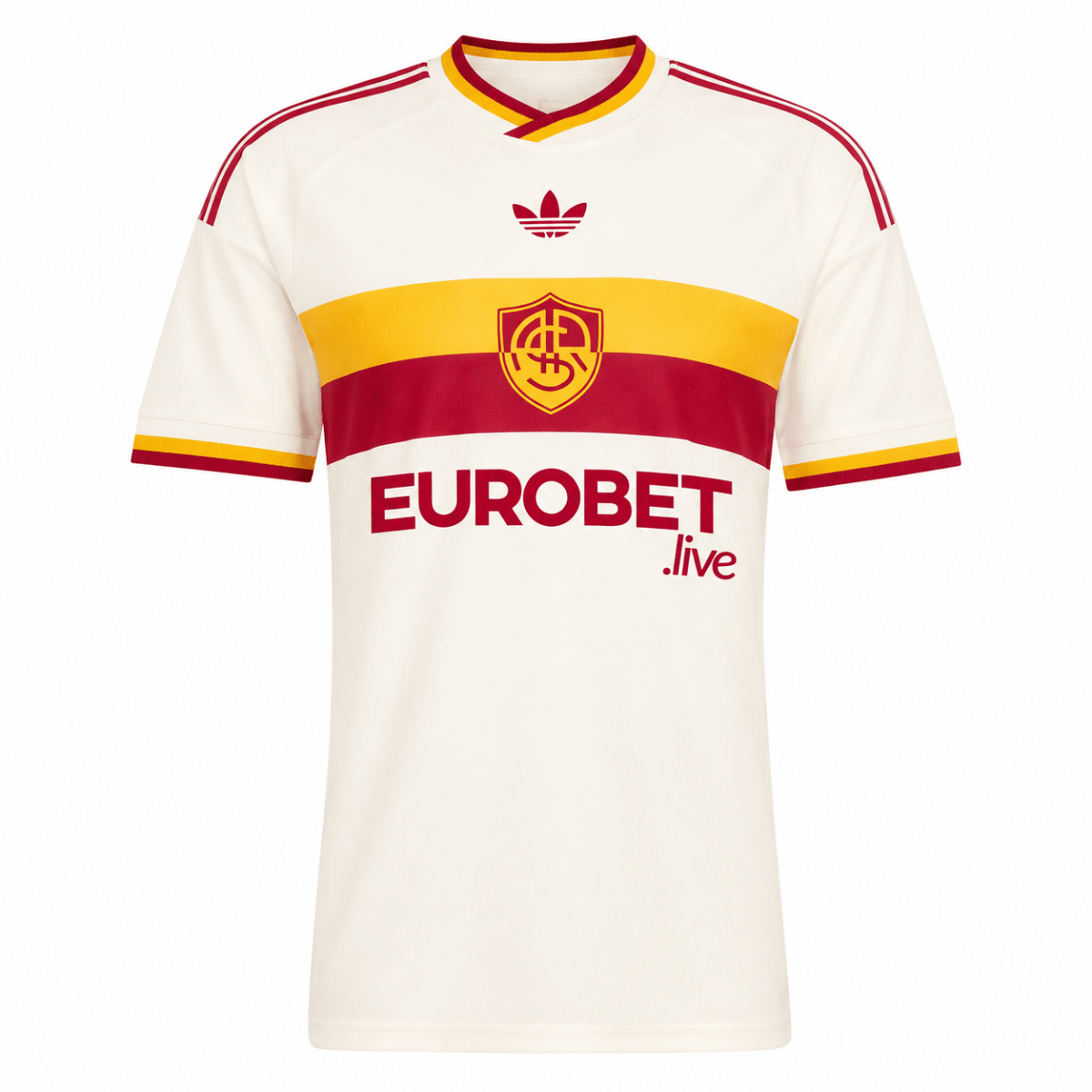 Camiseta Visitante AS Roma 2026-2027 Blanca