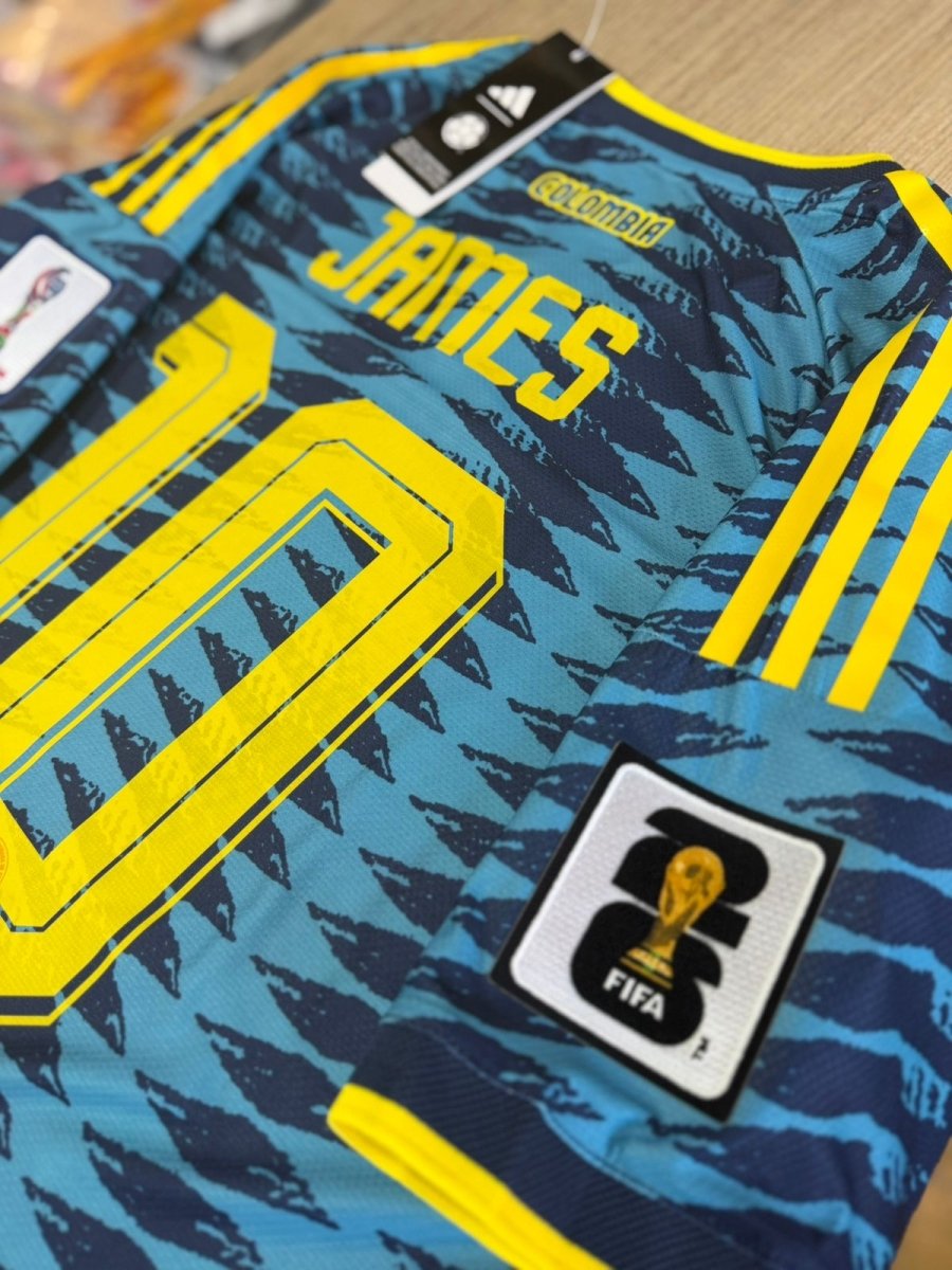 Camiseta Visitante Colombia Mundial 2026 Calidad 1:1 - tag5 | Velocity Savage Colombia