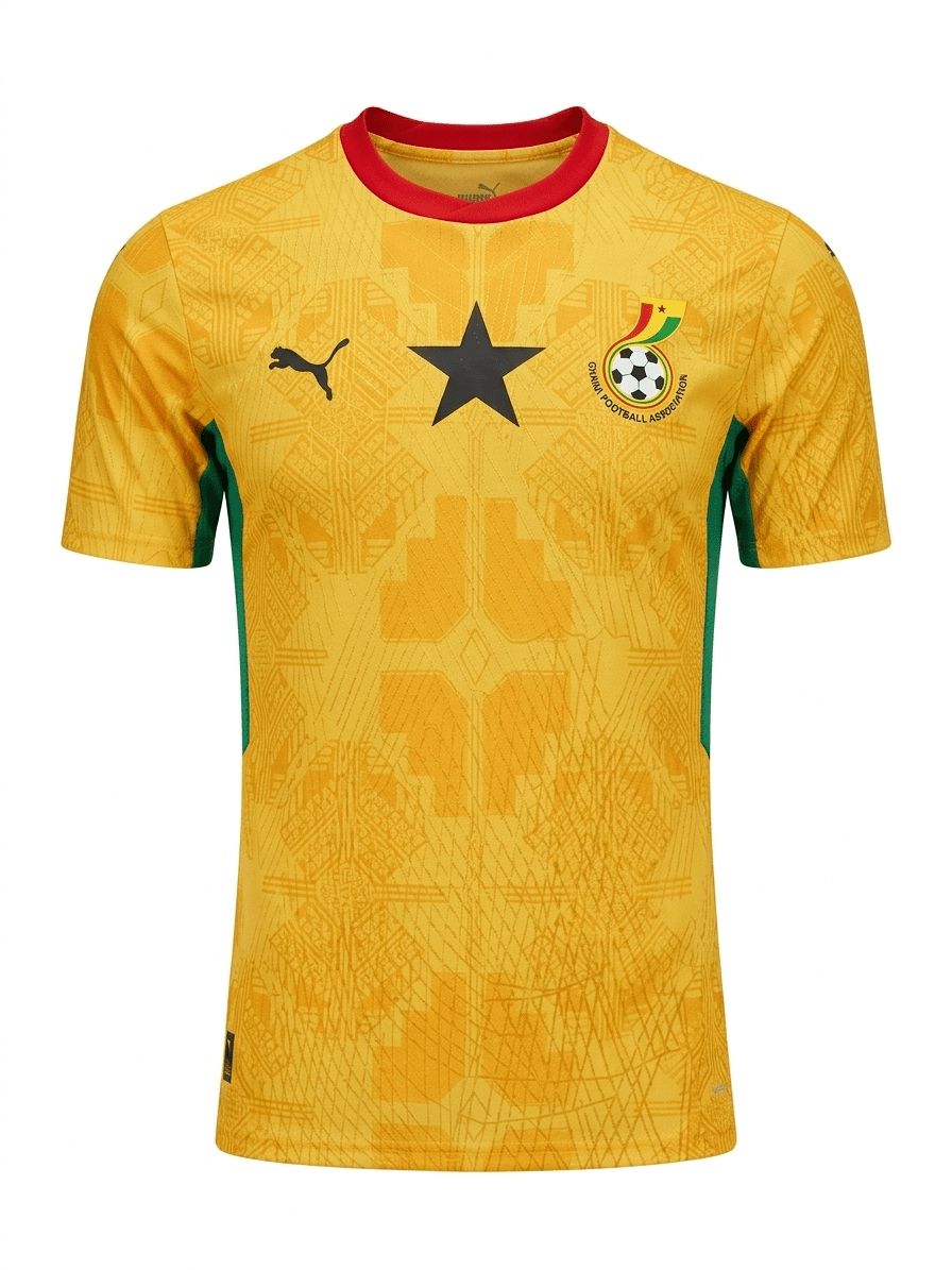 Camiseta Visitante Ghana 2026 Calidad 1:1 - tag5 | Velocity Savage Colombia
