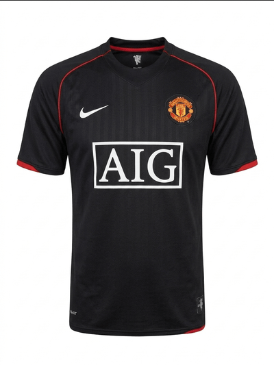 Camiseta Visitante Manchester United 2007/08 Versión Jugador y Fan - Calidad 1:1 | Velocity Savage
