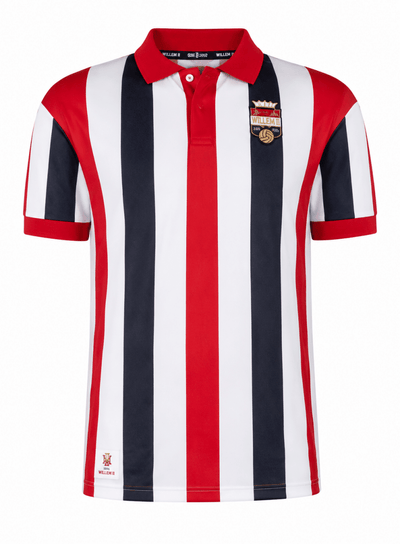 Camiseta Willem II 26-27 con escudo y logos termosellados