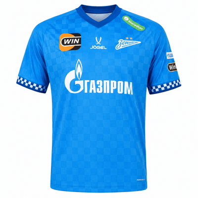Camiseta Zenit 26-27 local con escudo y logos termosellados