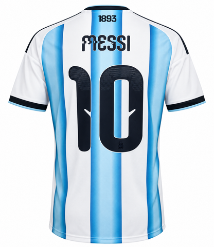 Camiseta Argentina Mundial 2026 Local de espalda | Velocity Savage