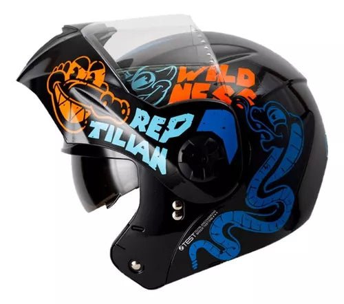 Casco Abatible Certificado para Niños - Velocity Savage