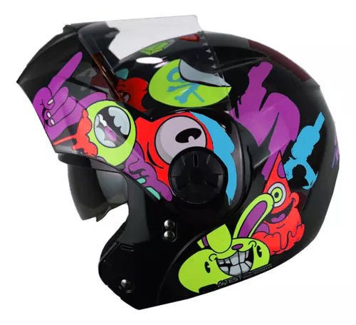 Casco Abatible Certificado para Niños - Velocity Savage