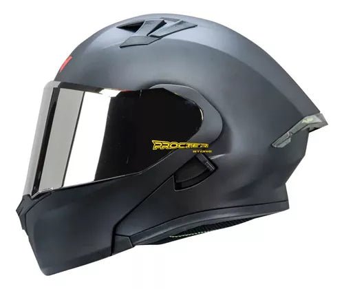 Casco Abatible Ich 3120 Visor Negro - Velocity Savage