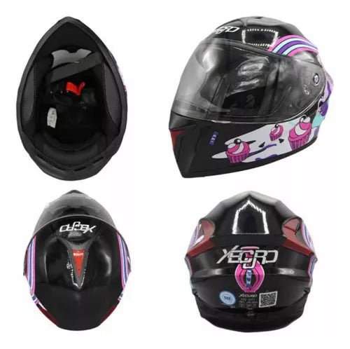 Casco Certificados Para Niños Marca Xecuro 911 - Velocity Savage