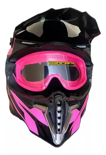 Casco Cross Moto Certificado Ece Xecuro 806 - Velocity Savage