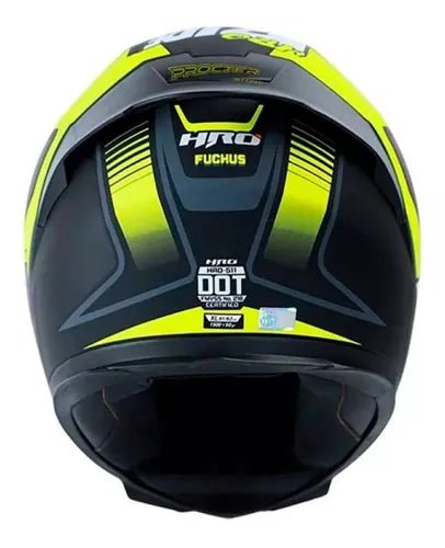 Casco Hro Pro integral Certificado Dot - Velocity Savage