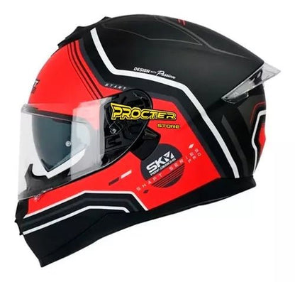 Casco Shaft Pro 600 Dv con Película Antiempañante - Velocity Savage