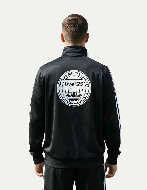 Chaqueta Deportiva Tour Firebird Adidas X Oasis – Edición Clásica | Velocity Savage