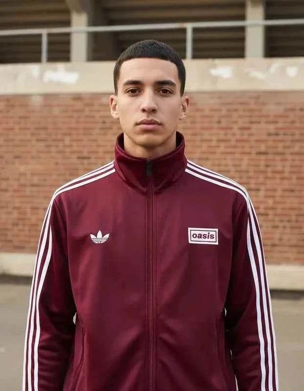 Chaqueta Deportiva Tour Firebird Adidas X Oasis – Edición Clásica | Velocity Savage