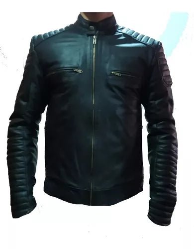 Chaqueta En Cuero Con Protecciones Removible Doble Propósito - Velocity Savage