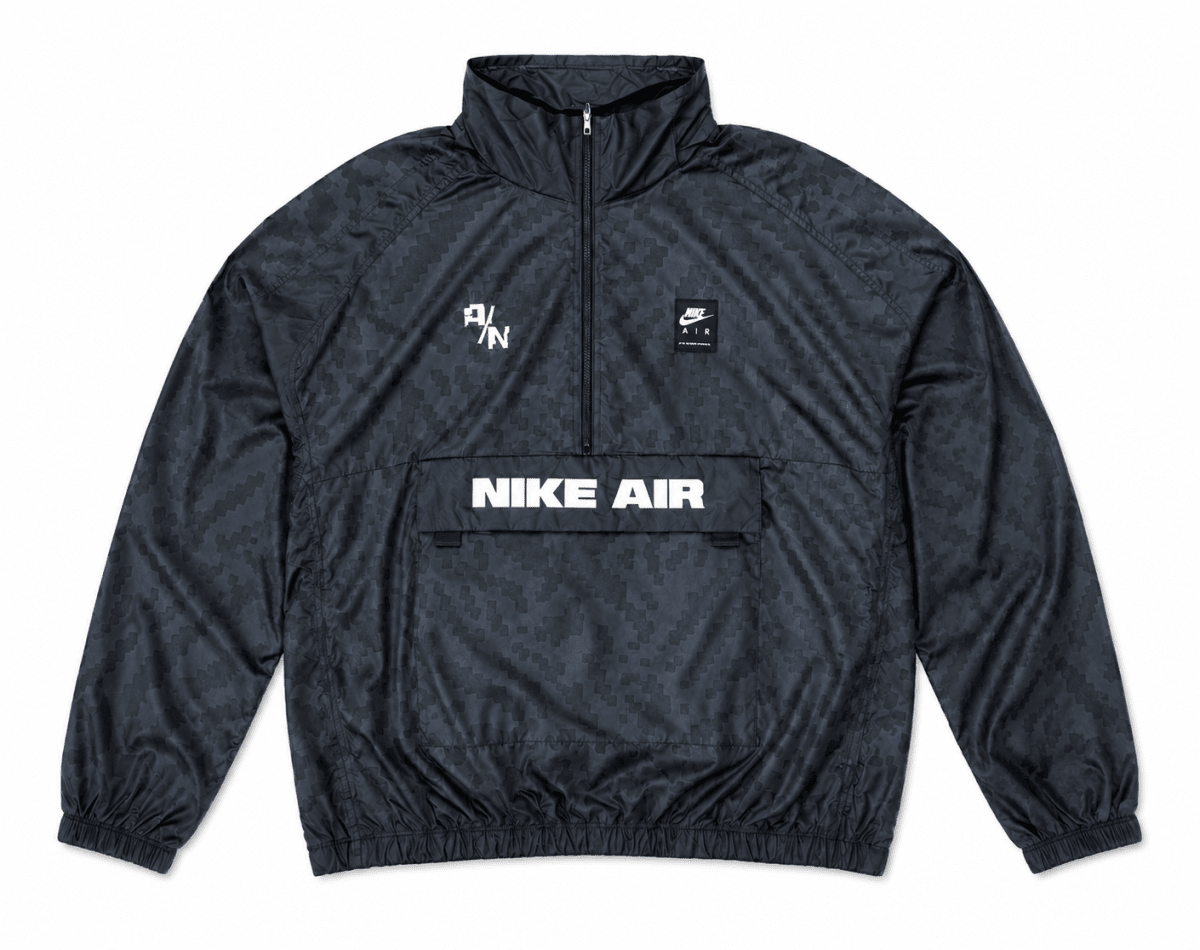 Nike Air black premium style streetwear jacket