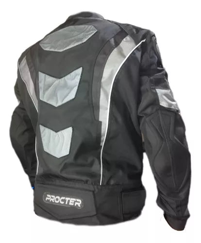 Chaqueta Protecciones Y Reflectiva Lona Cuerotex - Velocity Savage