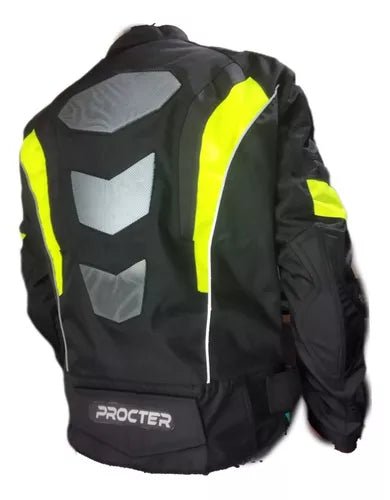 Chaqueta Protecciones Y Reflectiva Lona Cuerotex - Velocity Savage