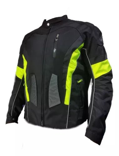 Chaqueta Protecciones Y Reflectiva Lona Cuerotex - Velocity Savage