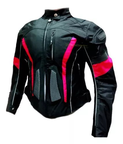 Chaqueta Reflectiva Dama con Protecciones - Velocity Savage