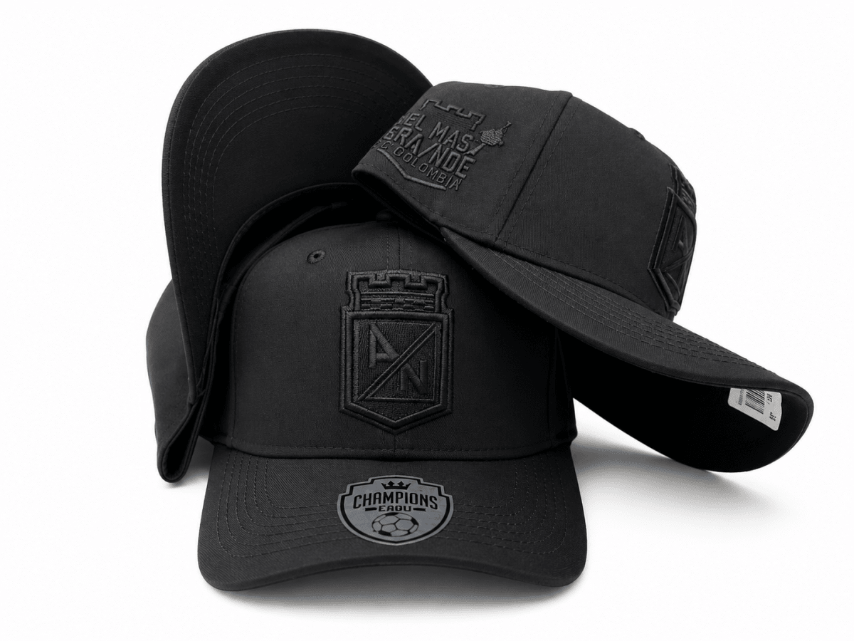 Gorra Atlético Nacional Negra