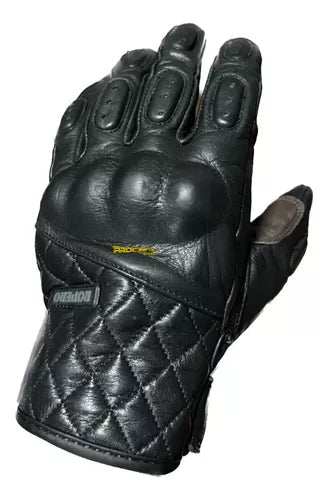 Guantes 100% Cuero Con Protecciones - Velocity Savage