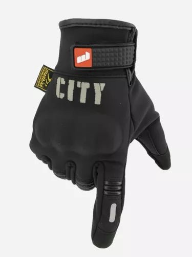 Guantes City Semi Impermeable Táctil Protección Moto - Velocity Savage