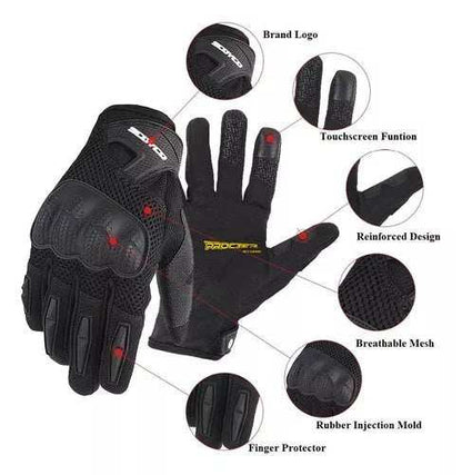 Guantes De Protección Scoyco Mc582 - Velocity Savage