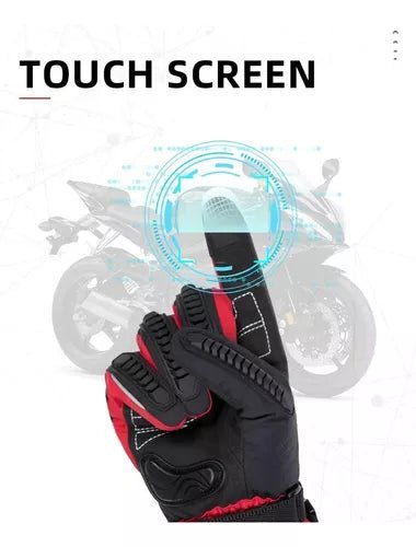 Guantes Impermeables 100% Moto Termicos Proteccion Racing - Velocity Savage