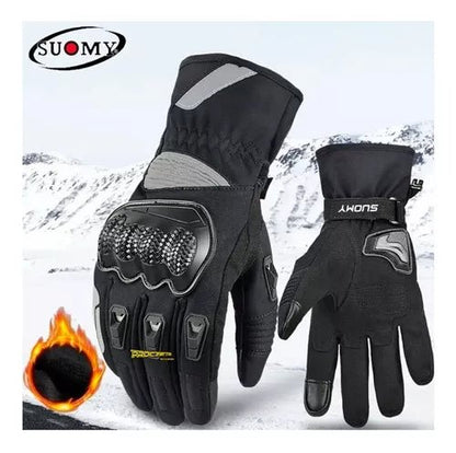 Guantes Impermeables Suomy Térmicos Táctiles Protección - Velocity Savage