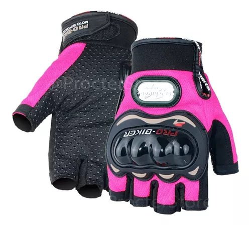 Guantes Medio Dedo Protección Deportes - Velocity Savage