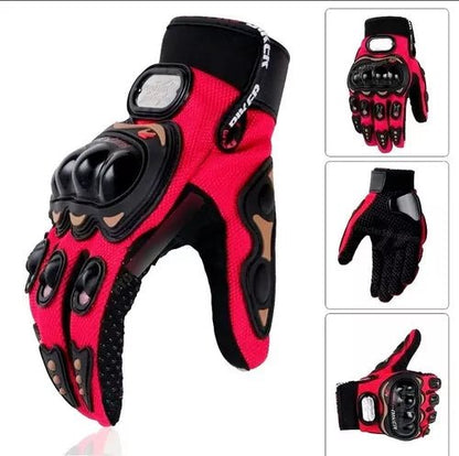 Guantes Moto Ciclista Con Proteccion En Nudillos Y En Palmas - Velocity Savage