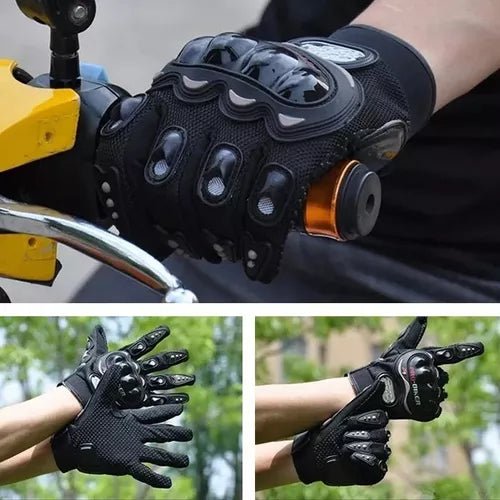 Guantes Moto Ciclista Con Proteccion En Nudillos Y En Palmas - Velocity Savage