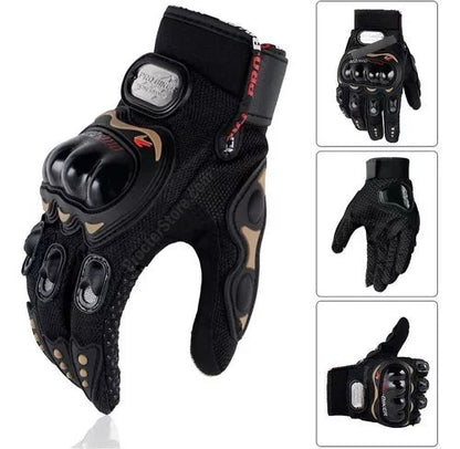 Guantes Moto Ciclista Con Proteccion En Nudillos Y En Palmas - Velocity Savage