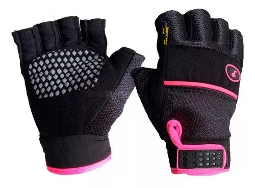 Guantes Para Dama Corto Medio Dedo Bicicleta Moto Deportes - Velocity Savage