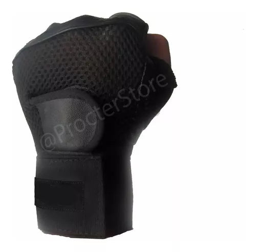 Guantes Para Gimnasio Gym Con Muñequera Hombre Deporte Pesas - Velocity Savage