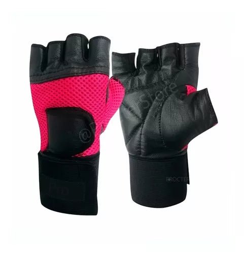 Guantes Para Gimnasio Gym Con Muñequera Mujer Deporte Pesas - Velocity Savage