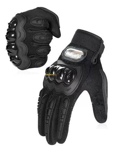 Guantes Protección Nudillos Y Palma Moto Bicicleta Promo - Velocity Savage