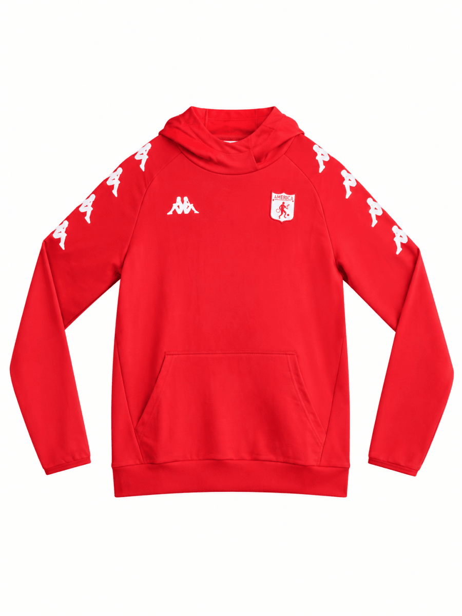 América de Cali red hoodie for urban style and Colombian football