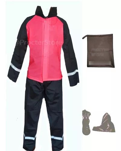 Impermeable Moto 4 Piezas Traje Impermeable Dama - Velocity Savage