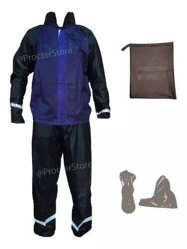 Impermeable Moto 4 Piezas Traje Impermeable Dama - Velocity Savage