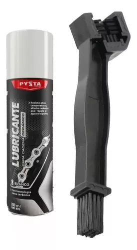 Lubricante Ceramico Cadenas Duradero + Cepillo Cadena - Velocity Savage