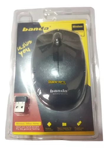 Mouse Inalámbrico Compacto Banda 71w Negro - Velocity Savage