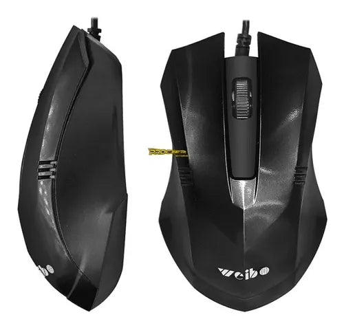 Mouse Weibo Fc 201 Optico Usb 3.0 Alambrico - Velocity Savage