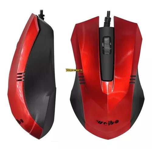 Mouse Weibo Fc 201 Optico Usb 3.0 Alambrico - Velocity Savage