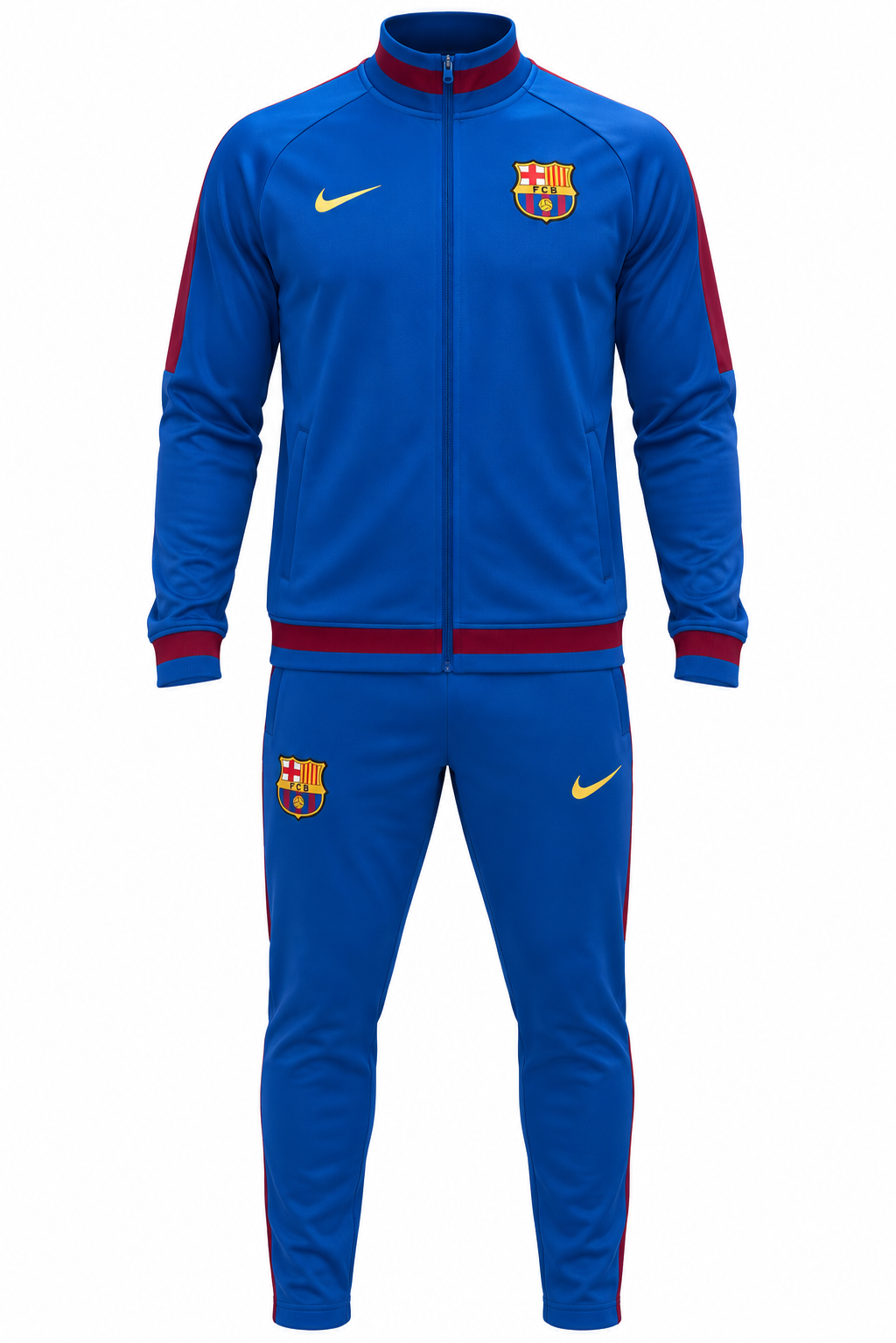 Sudadera Barcelona Nike 2025, foto de estudio en fondo blanco