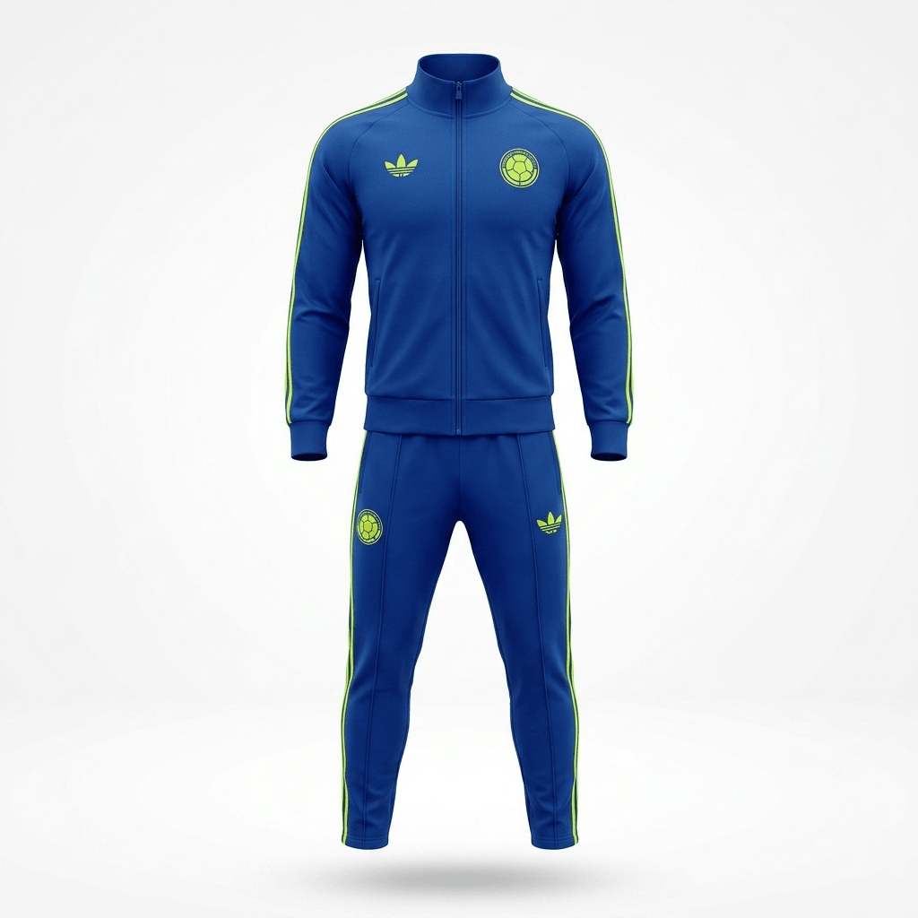 Sudadera Colombia Azul - Velocity Savage