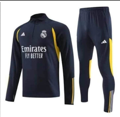 Sudadera Entrenamiento Real Madrid Adidas Envío Incluido Negro